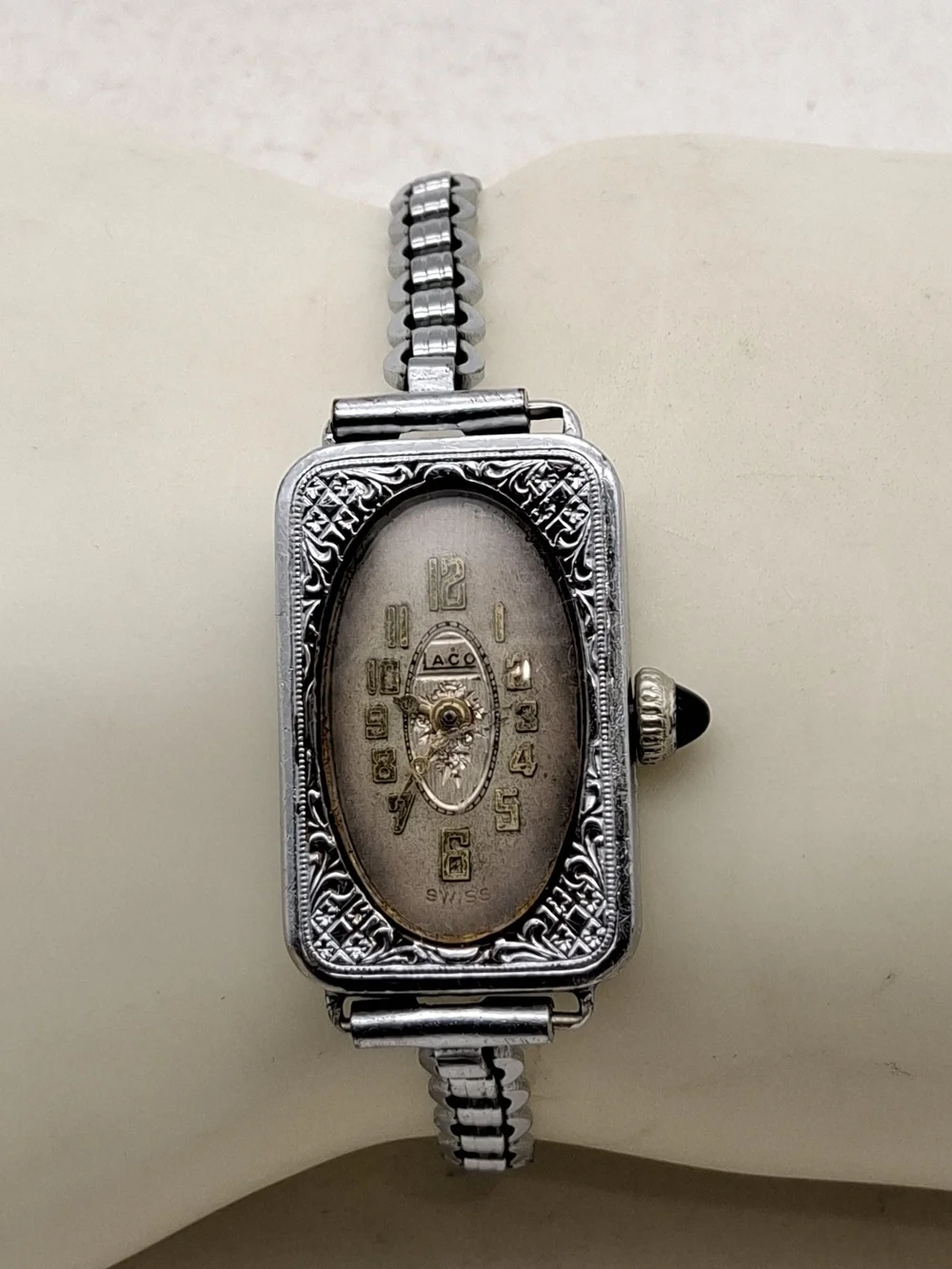 Vintage 1930's Laco Art Deco Watch